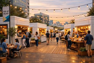 Temporary Retail Villages: A New Shopping Experience