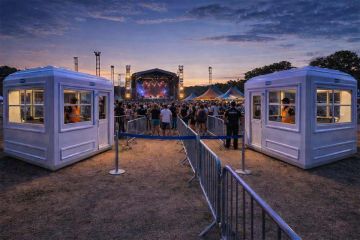 Portable Guard Huts for Events and Festivals: Easy and Quick Deployment