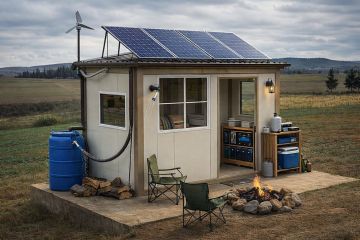 Off-Grid Cabins: Independent Power and Water Systems