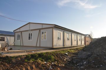 portable building construction