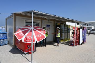 flat pack-cube buildings Syrian