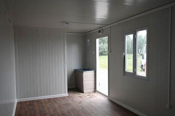 Flat Pack Container Inside