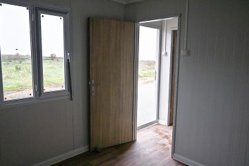 Flat Pack Container Inside