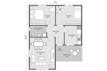 Single Storey Prefab Houses Plans