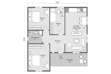 Single Storey Prefab Houses Plans