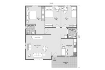 Single Storey Prefab Houses Plans