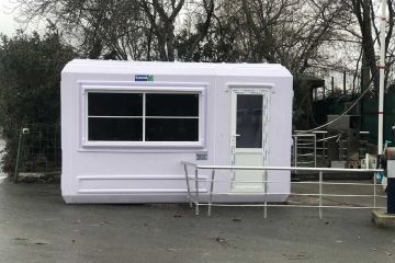 Mobile Guard Shack on Miine Camps