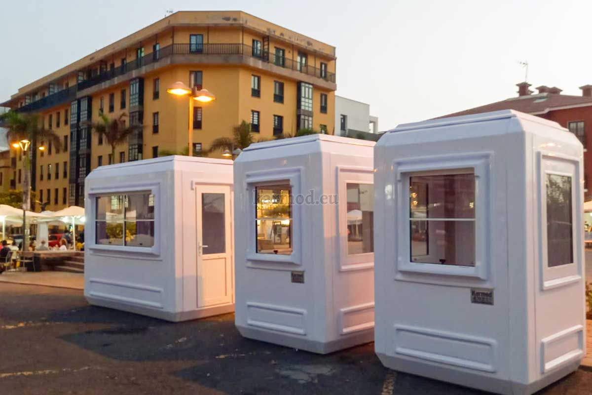 Soundproof modular cabin applications