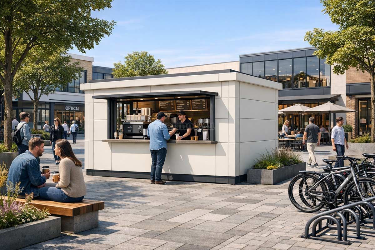 Franchise Models Perfectly Modular Kiosks