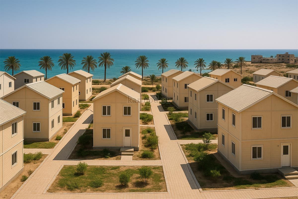 Palestine Gaza Prefab Housing