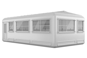 Prefabricated Shelter 390 x 750 cm
