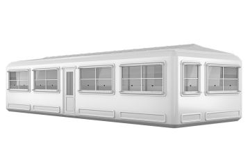Prefabricated Shelter 390 x 1110 cm