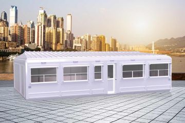 Prefabricated Shelter 390 x 1230 cm