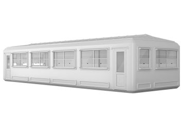 Prefabricated Shelter 390 x 1230 cm