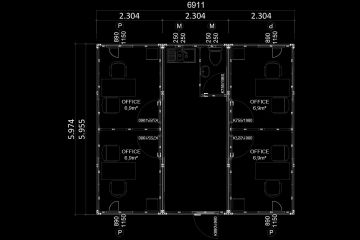 Prefab Container Office Factory
