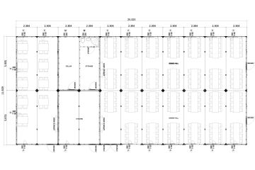 Container Dining Hall Plan