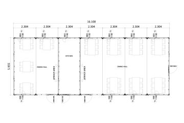Oil Field Man Camp Plans