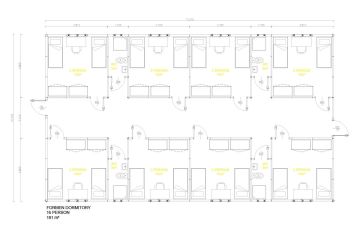 Modular Accommodation Plan