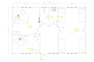 Modular Health Clinic Building Plan