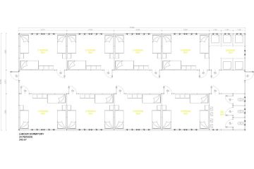 Modular Site Accommodation Plan