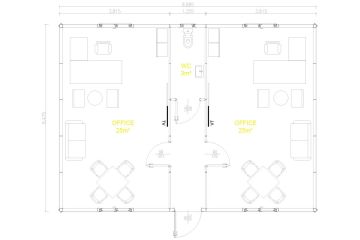 Modular Office Building Plan