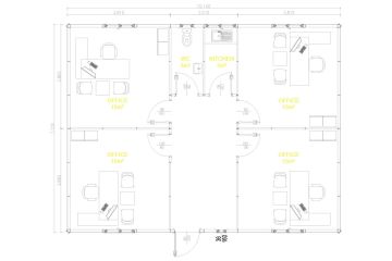 Modular Office Space Plan