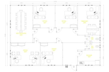 Modular Office Space Plan