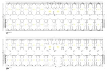 Modular Student Dormitory Plan for Sale