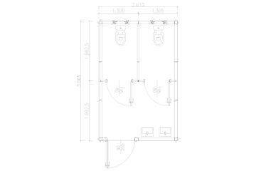 Modular Toilet Plan