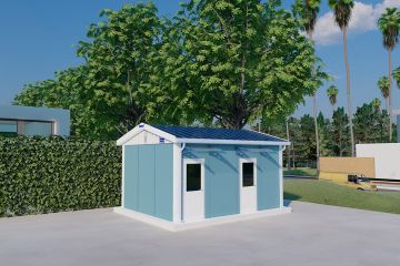 4 Capacity Modular WC & Shower