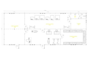 Prefabricated Laundry Plan for Sale